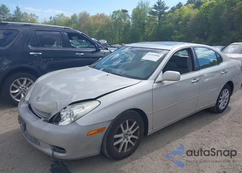 2002 Lexus Es 300 from USA, damaged, VIN JTHBF30G620023807